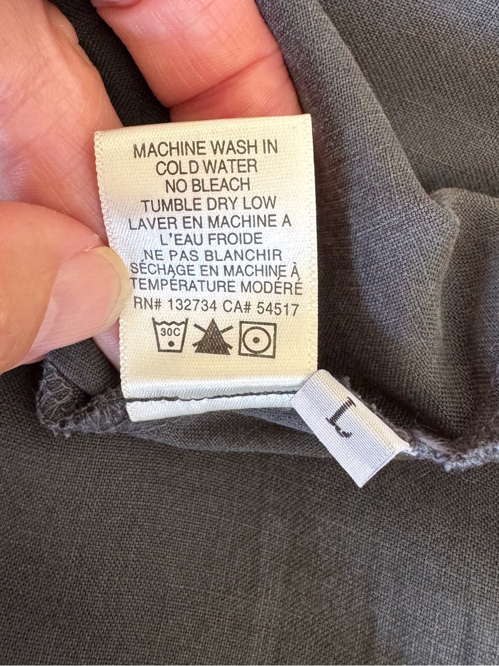 Bella Dahl Sleeveless Polo Mini Dress Charcoal Gray Size Large - Picture 5 of 8